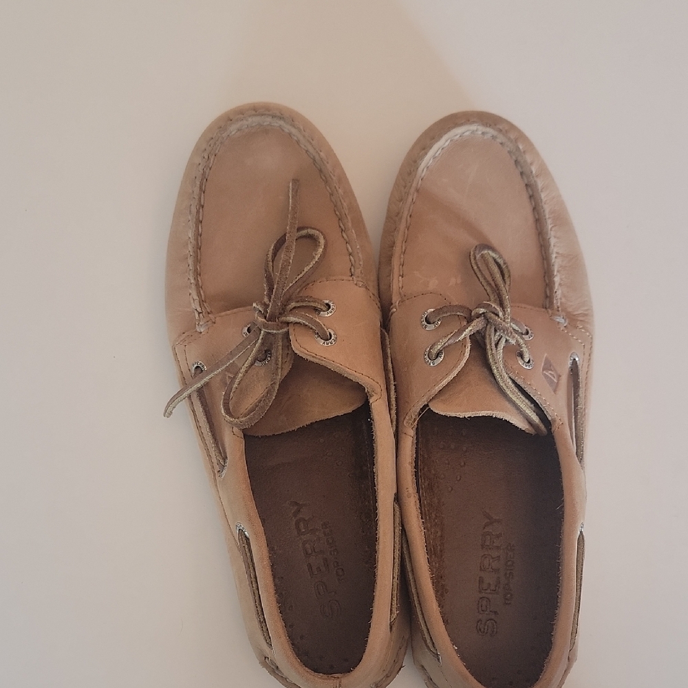 Sperry Men's Light Brown Boat Shoes